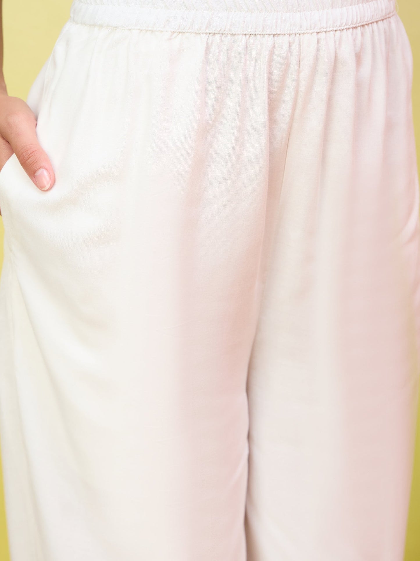 Rust Kurta White Afghani Set