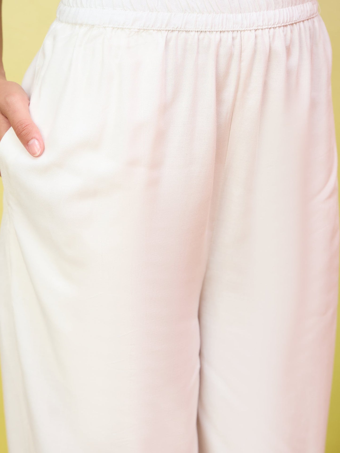 Purple Kurta White Afghani Set