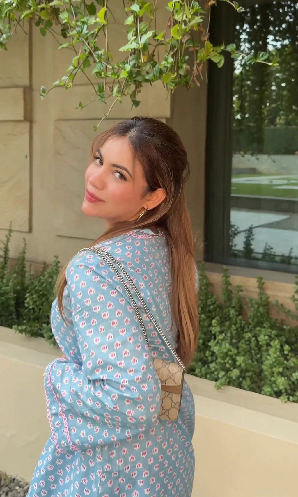 ZEHRA POLKA DOT FARSHI SET